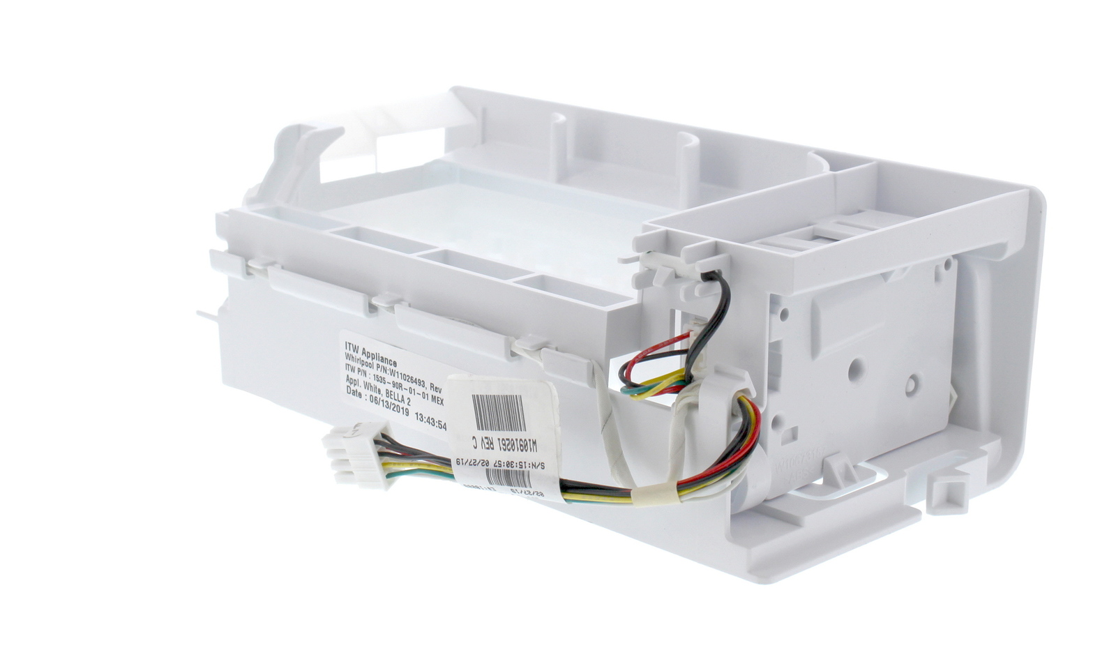 W11557000 - Genuine OEM Whirlpool Refrigerator Ice Maker Assembly